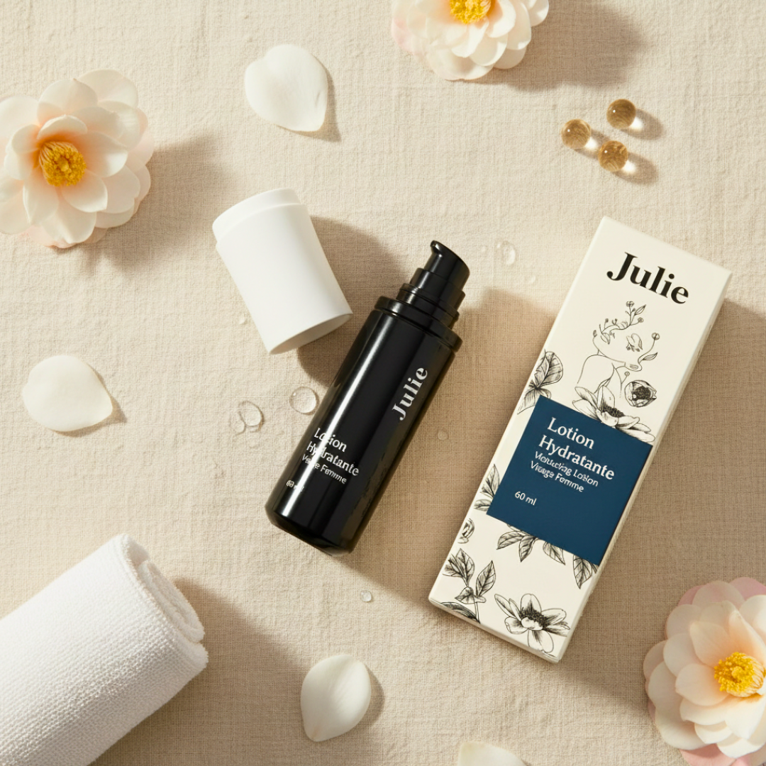 Julie™ • Reinigungs- und Feuchtigkeitslotion für das Gesicht