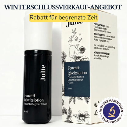 Julie™ • Reinigungs- und Feuchtigkeitslotion für das Gesicht